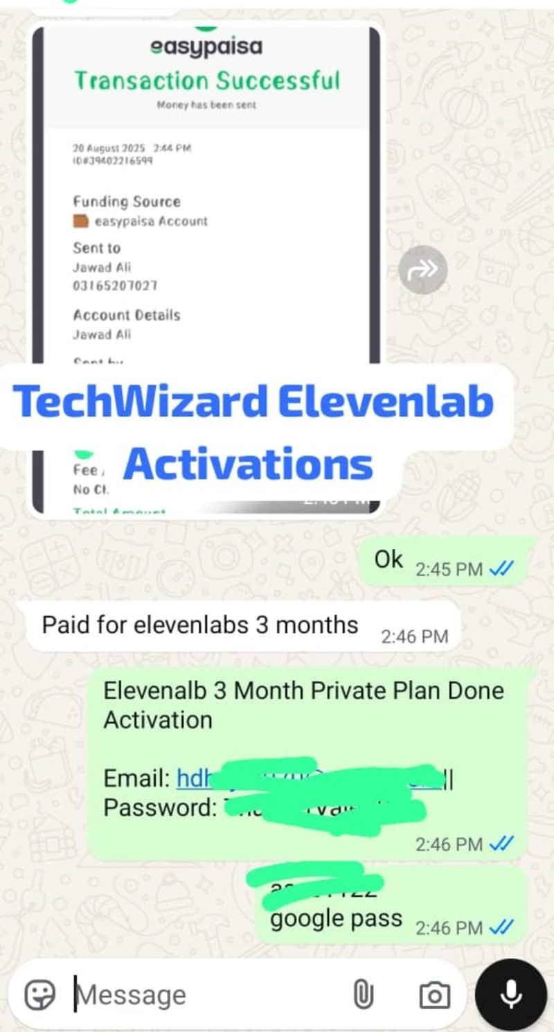 WhatsApp review — ElevenLabs — 3 Months